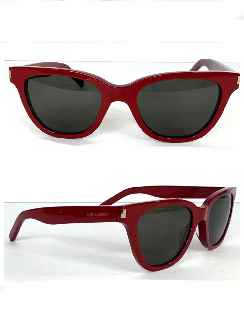 SAINT LAURENT Red SL 51 Small Sunglasses Made in Italy